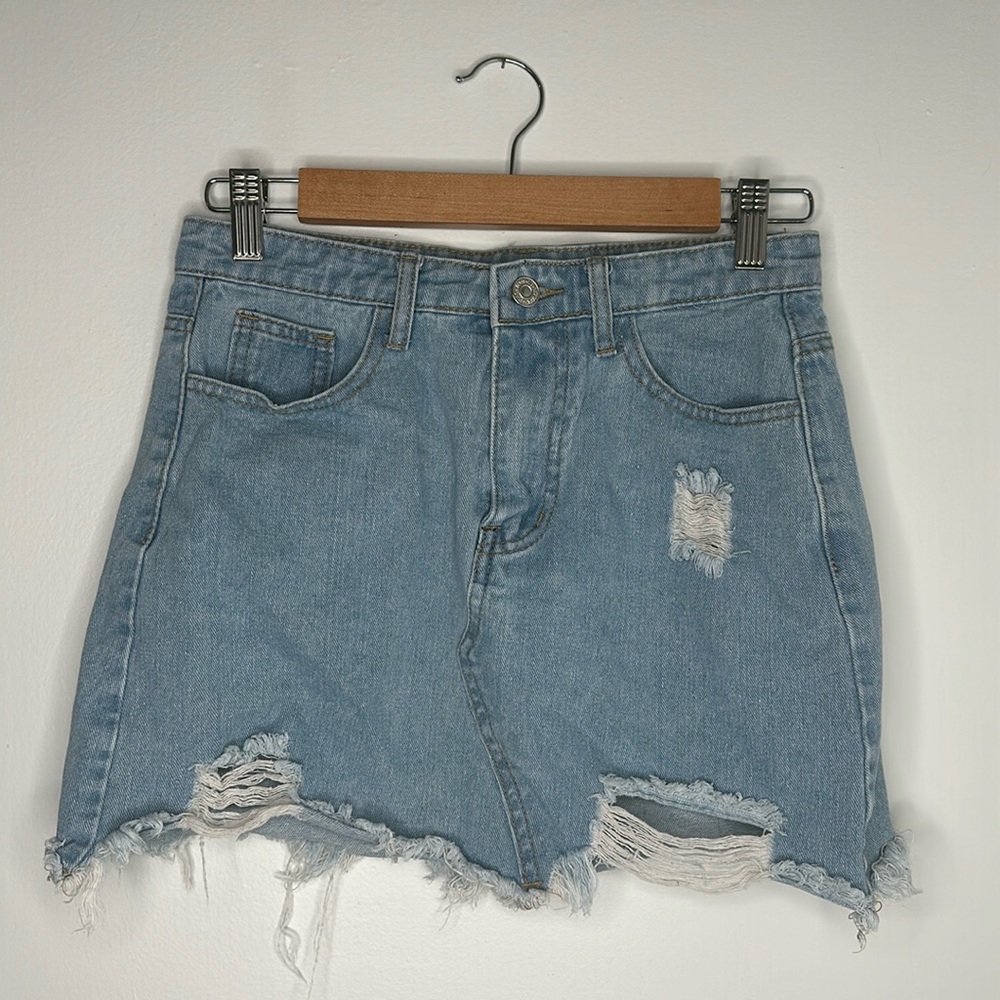 SHEIN Denim Skirt